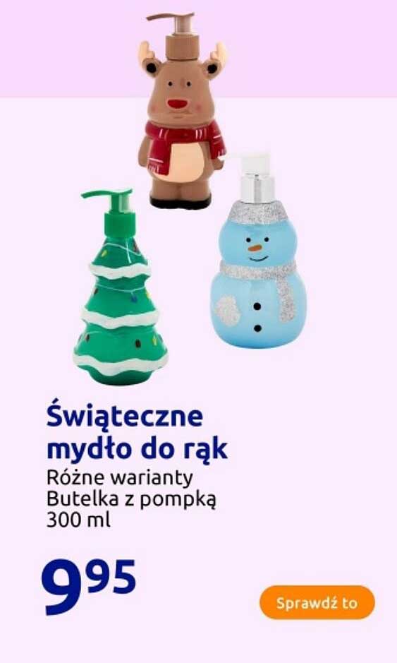 Świąteczne mydło do rąk