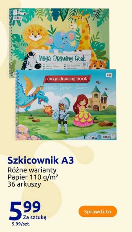 Szkicownik A3