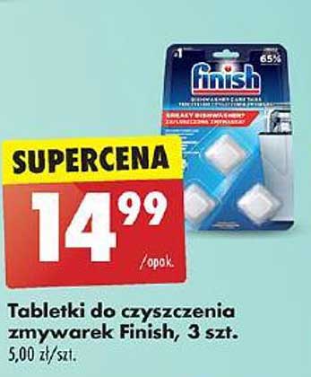 Tabletki do czyszczenia zmywarek Finish, 3 szt.