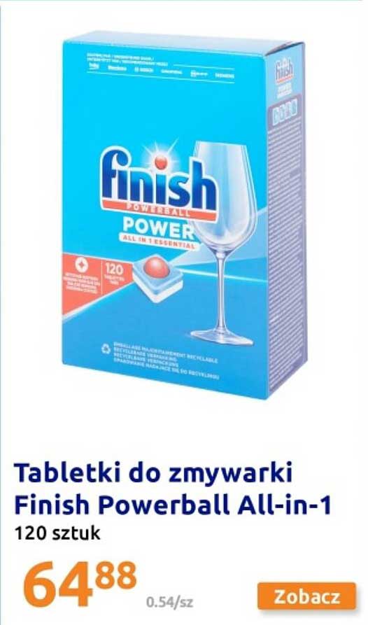 Tabletki do zmywarki Finish Powerball All-in-1