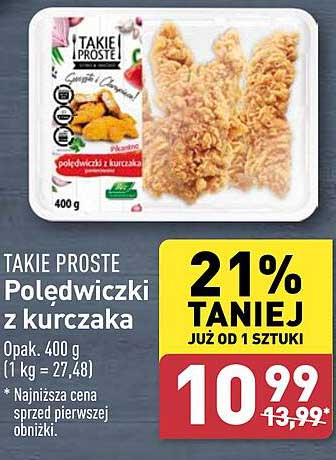 TAKIE PROSTE Połędwiczki z kurczaka