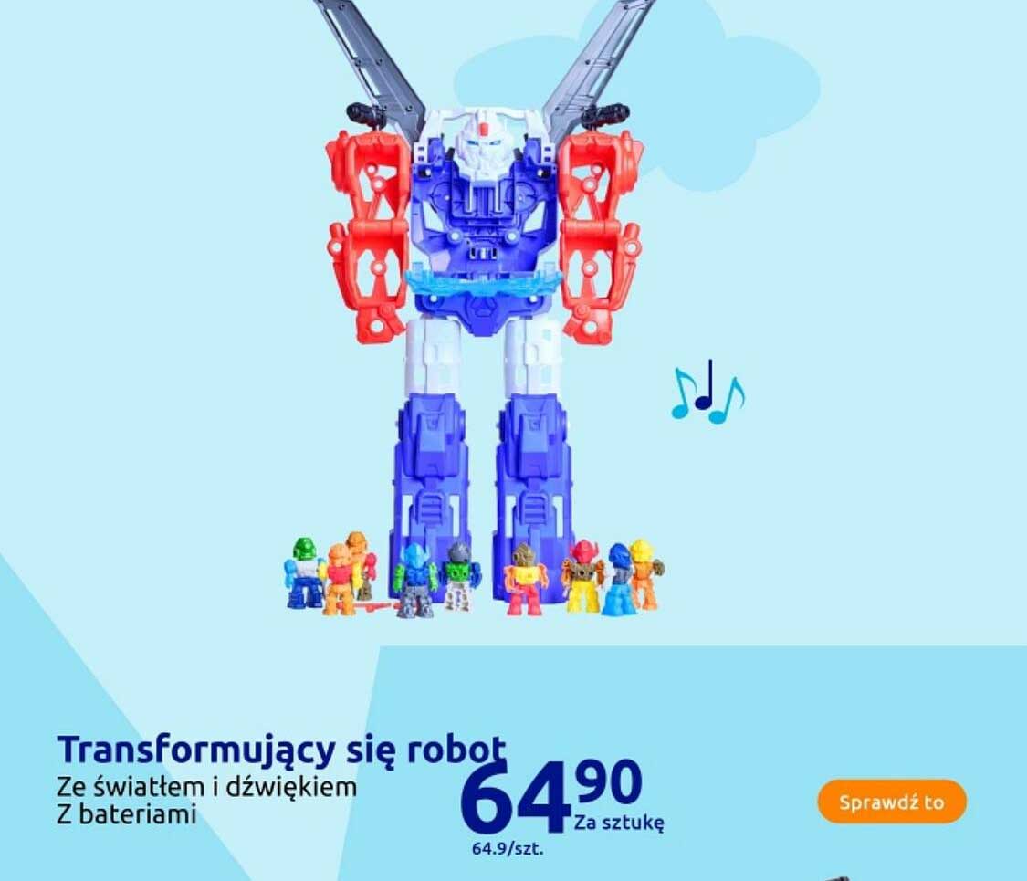 Transformujący się robot