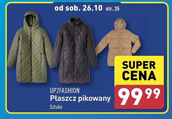 UP2FASHION Płaszcz pikowany