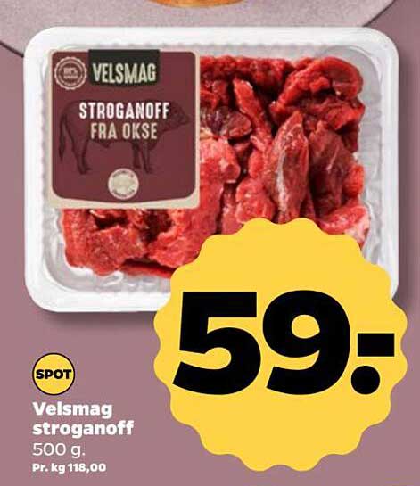 Velsmag stroganoff