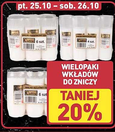 WIELOPAKI WKŁADÓW DO ZNICZY