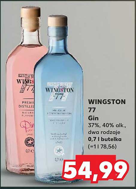 WINGSTON 77 Gin