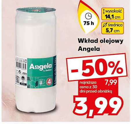 Wkład olejowy Angela