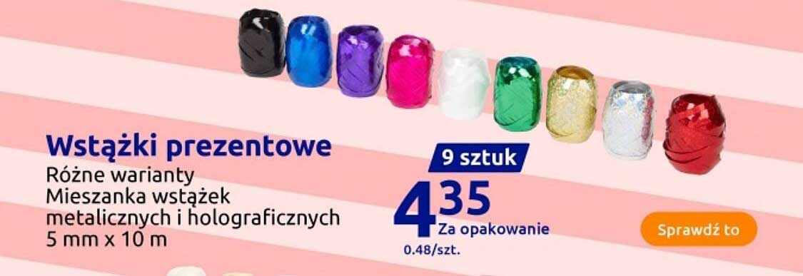 Wstążki prezentowe