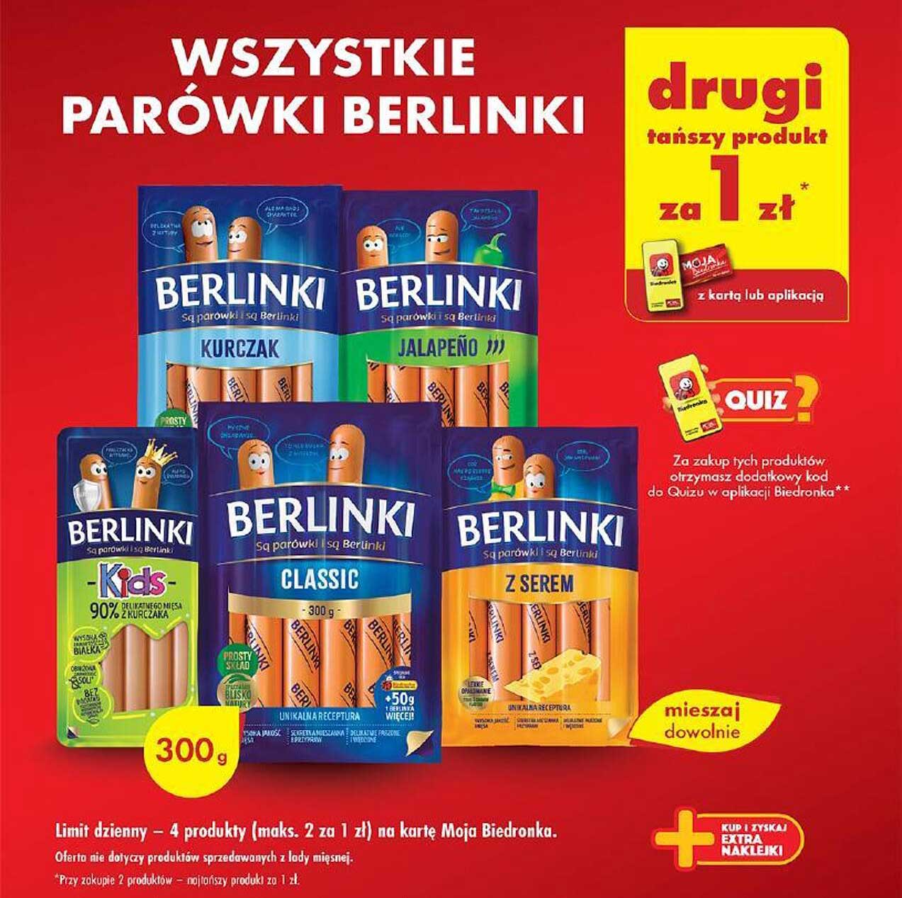 WSZYSTKIE PARÓWKI BERLINKI