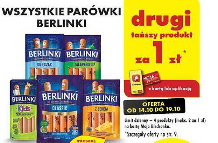 WSZYSTKIE PARÓWKI BERLINKI