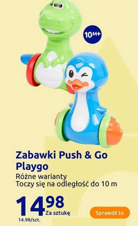 Zabawki Push & Go Playgo