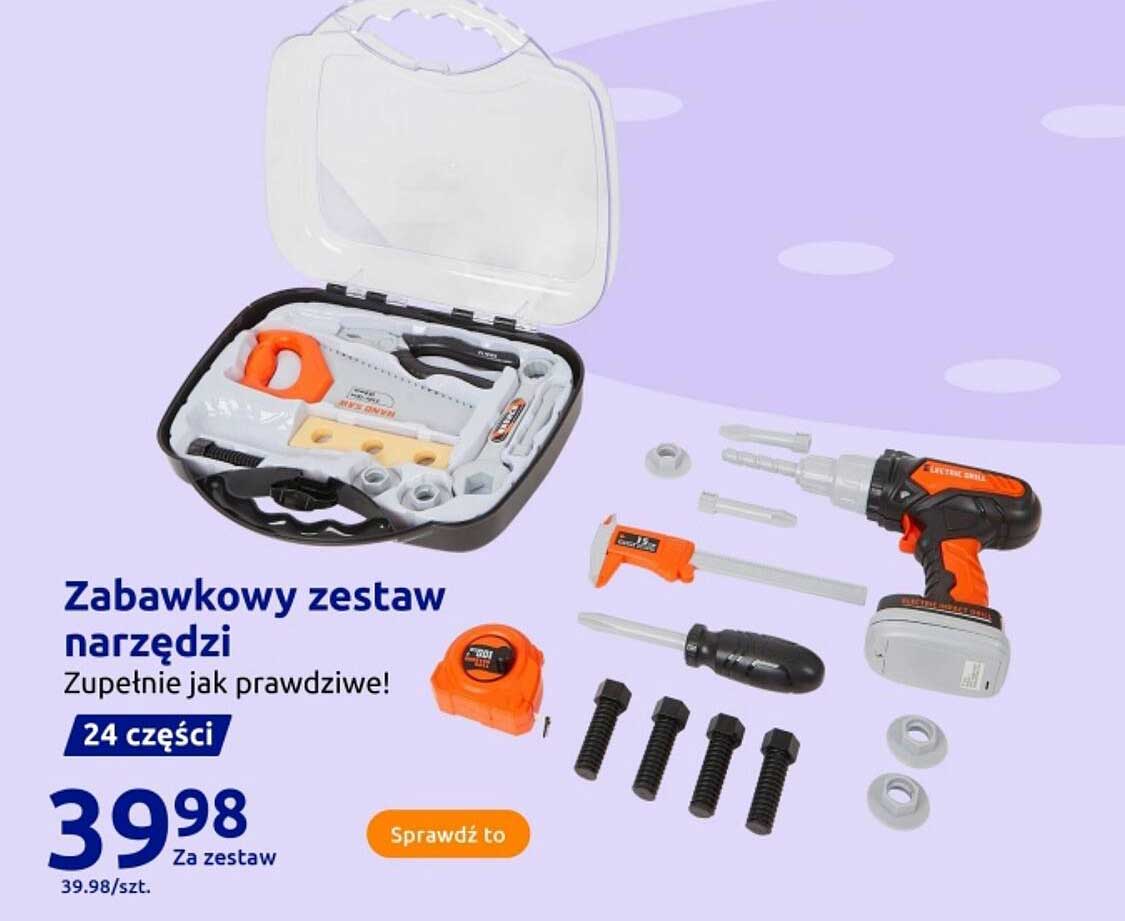 Zabawkowy zestaw narzędzi