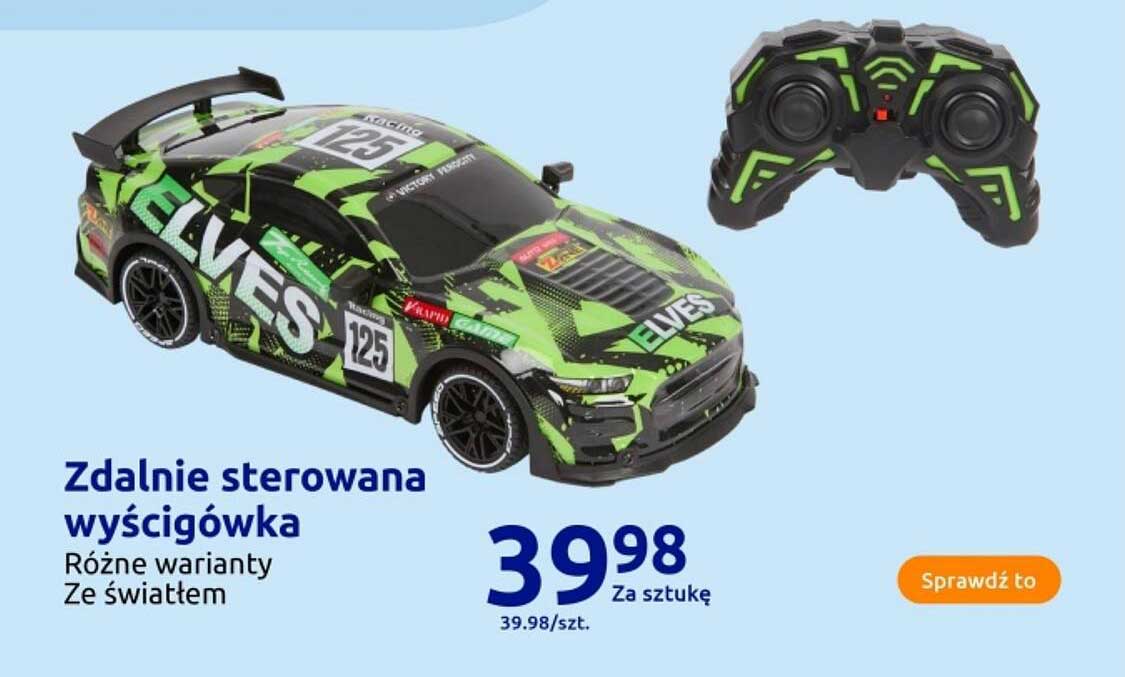 Zdalnie sterowana wyścigówka