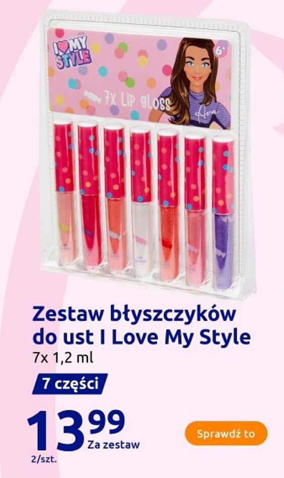 Zestaw błyszczyków do ust I Love My Style