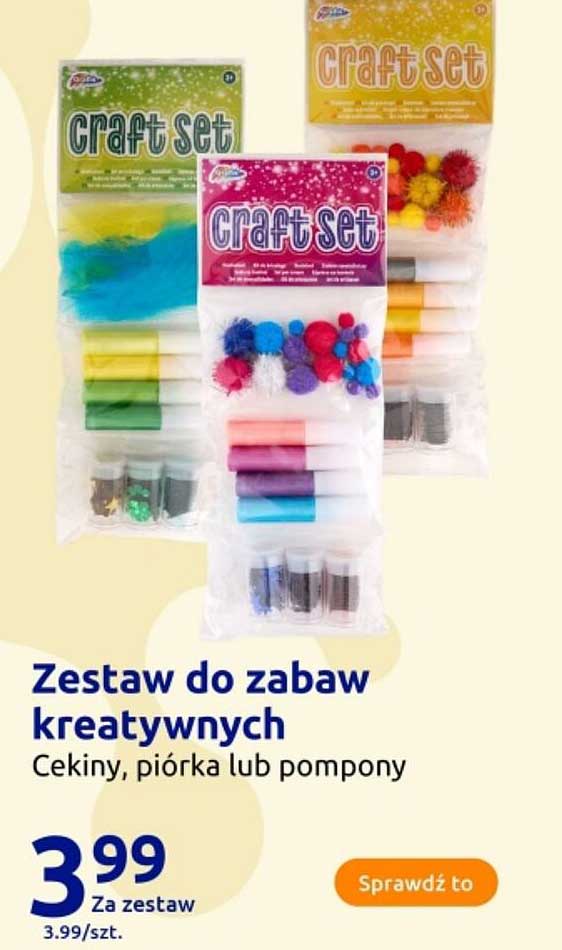 Zestaw do zabaw kreatywnych