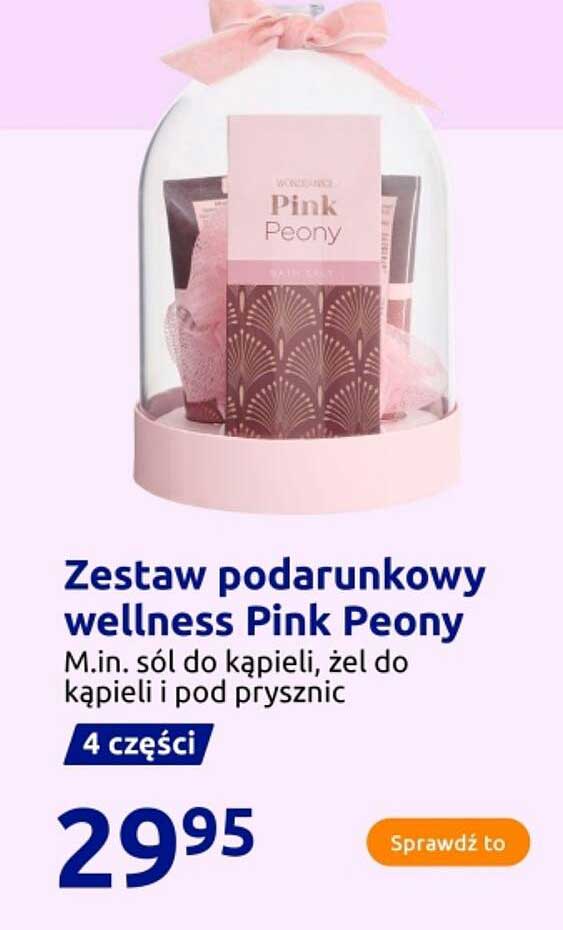 Zestaw podarunkowy wellness Pink Peony