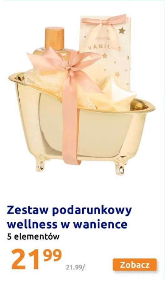 Zestaw podarunkowy wellness w wanience