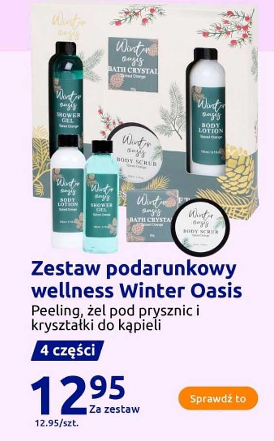 Zestaw podarunkowy wellness Winter Oasis