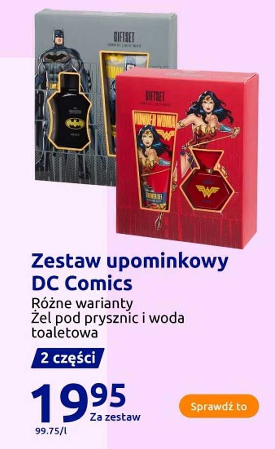 Zestaw upominkowy DC Comics