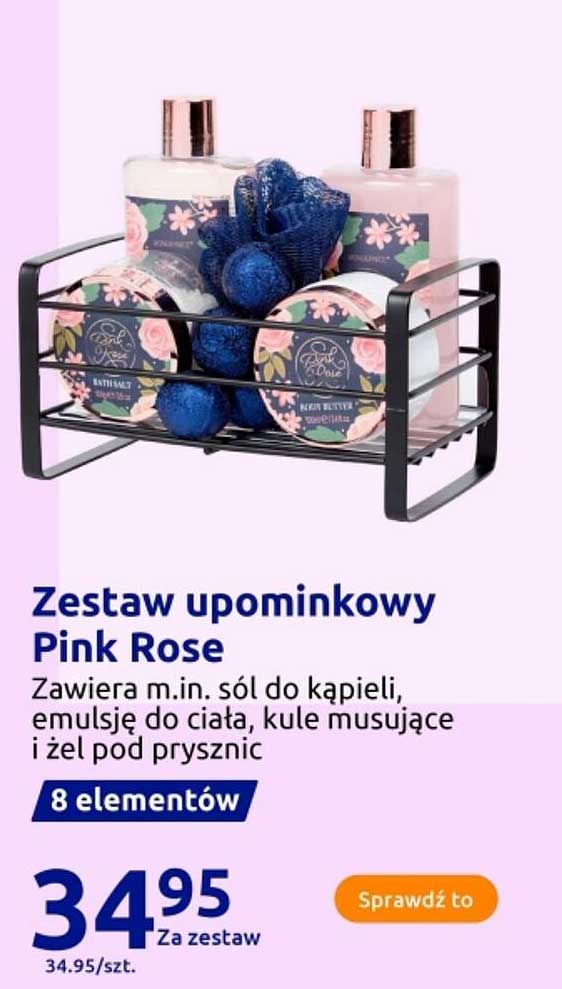 Zestaw upominkowy Pink Rose