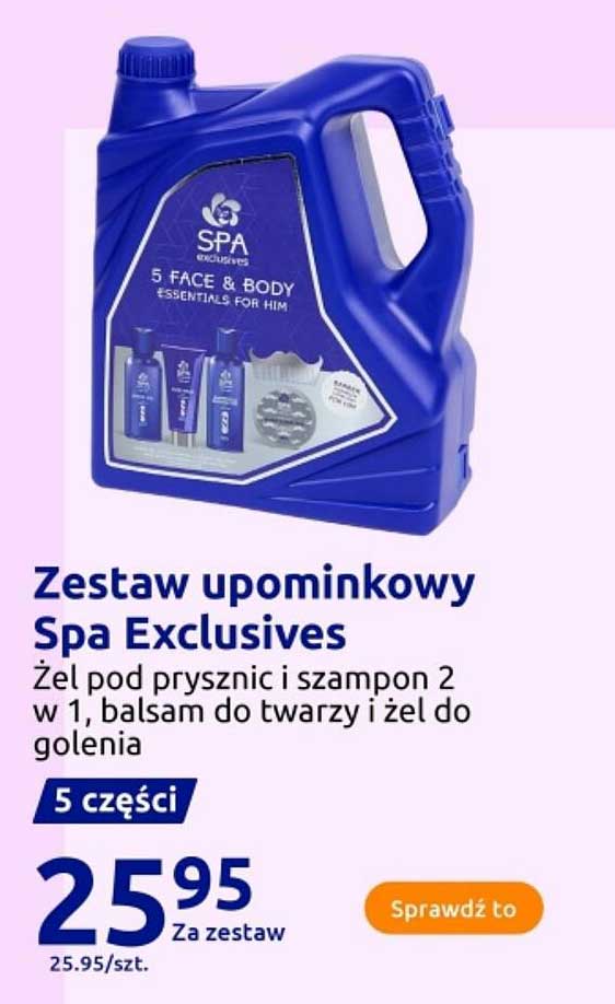 Zestaw upominkowy Spa Exclusives