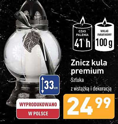 Znicz kula premium