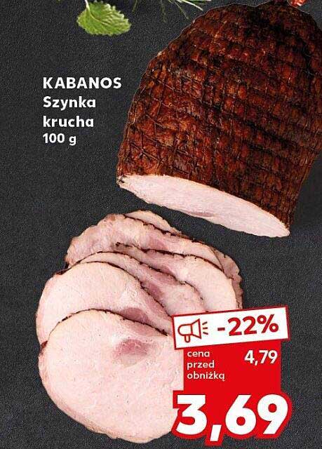 KABANOS Szynka krucha 100 g