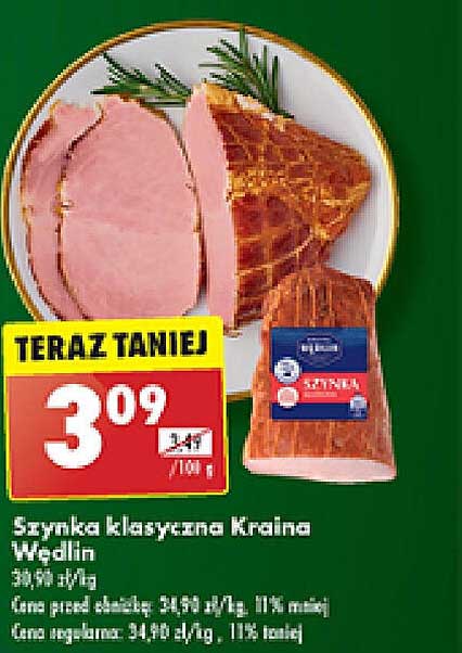 Szynka klasyczna Kraina Wędlin