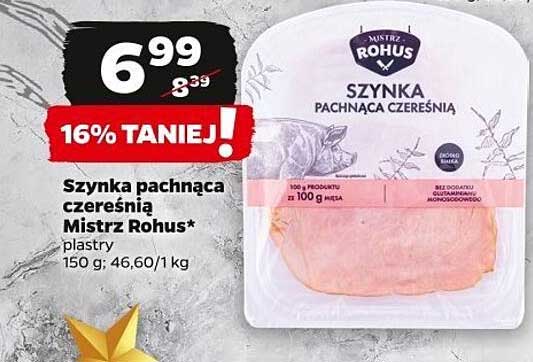 Szynka pachnąca czereśnią Mistrz Rohus* plasty