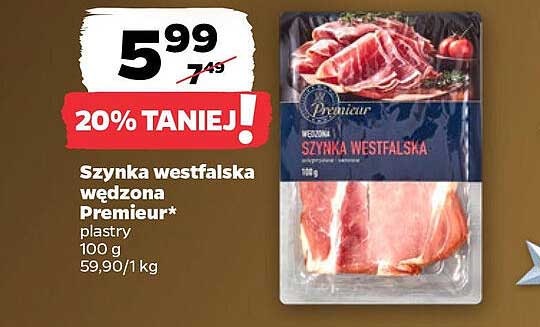 Szynka westfalska wędzona Premiuer*