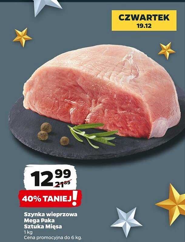 Szynka wieprzowa Mega Paka Sztuka Mięsa