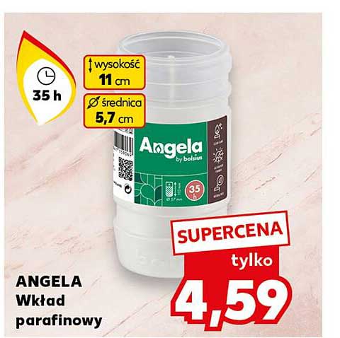 ANGELA Wkład parafinowy