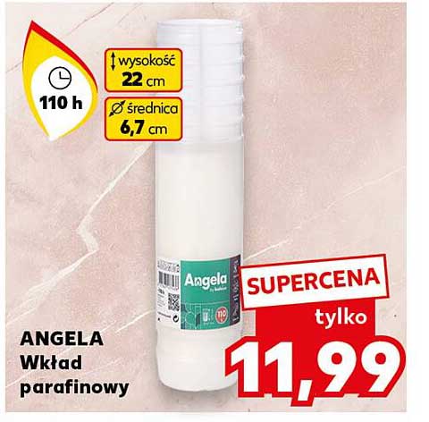 ANGELA Wkład parafinowy