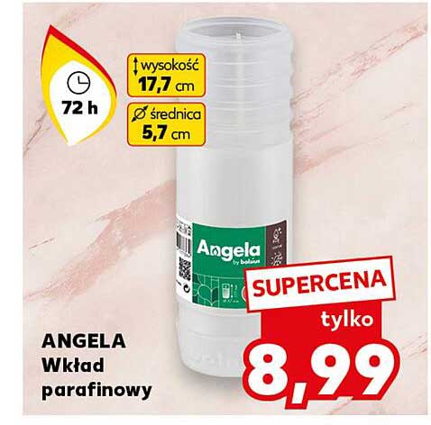 ANGELA Wkład parafinowy