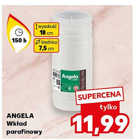 ANGELA Wkład parafinowy