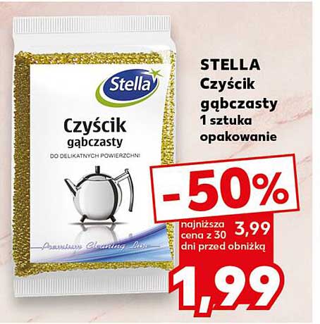 STELLA Czyścik gąbczasty 1 sztuka opakowanie