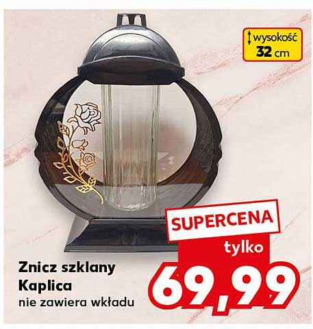 Znicz szklany Kaplica