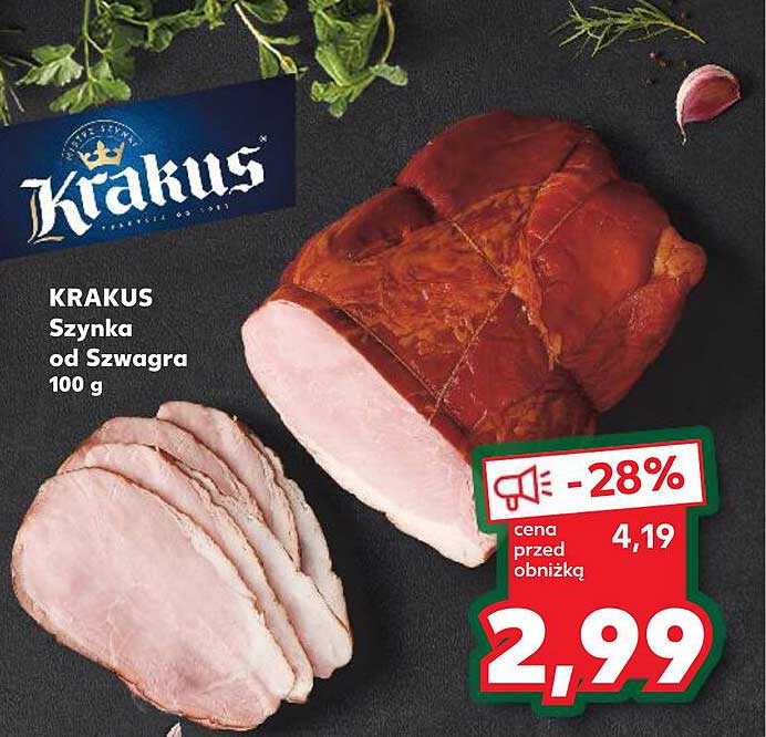 KRAKUS Szynka od Szwagra 100 g