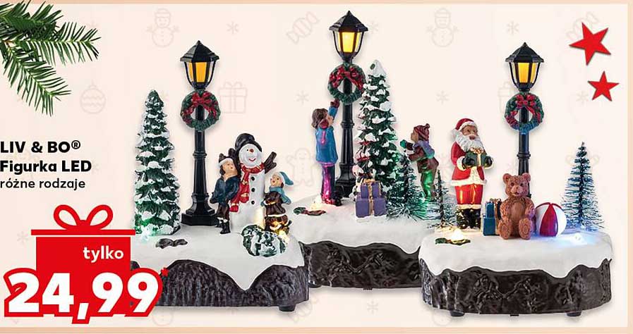 LIV & BO® Figurka LED różne rodzaje