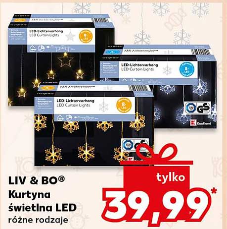 LIV & BO® Kurtyna świetlna LED