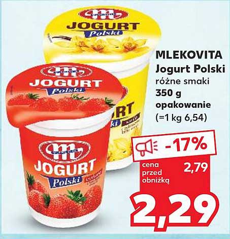MLEKOVITA Jogurt Polski