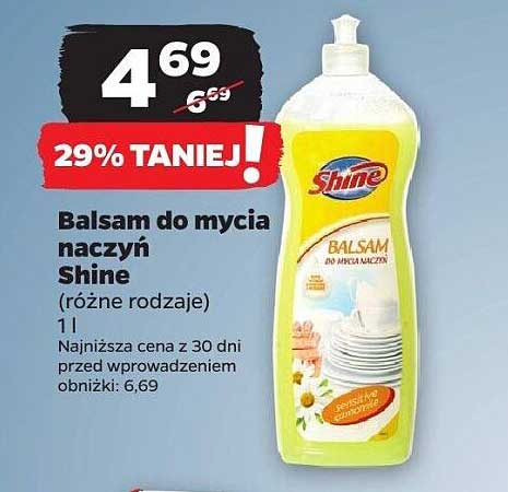 Balsam do mycia naczyń Shine