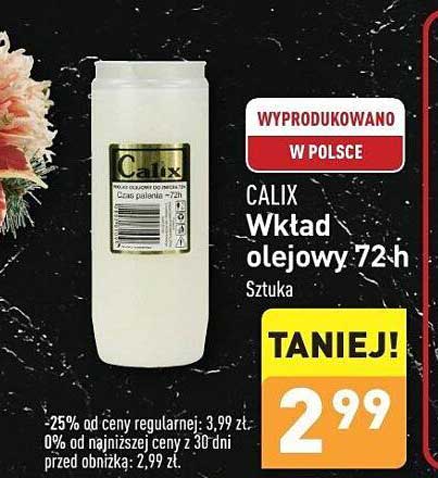 CALIX Wkład olejowy 72h