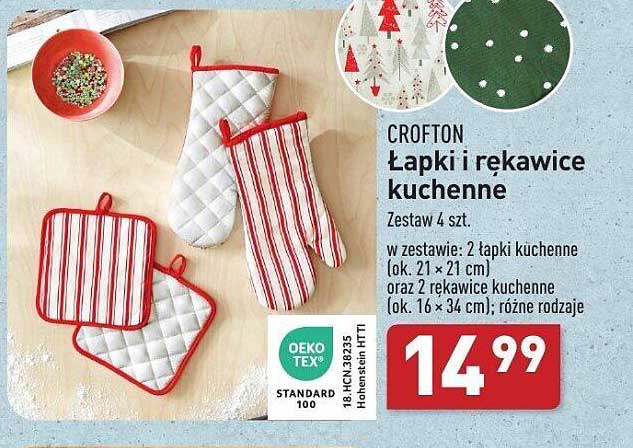 CROFTON Łapki i rękawice kuchenne