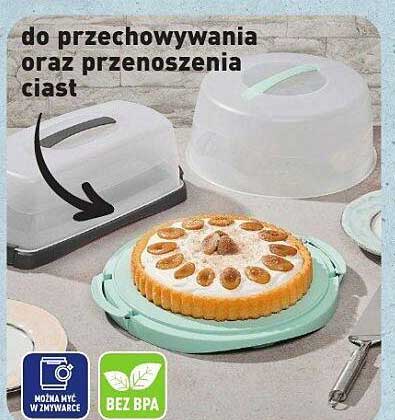 do przechowywania oraz przenoszenia ciast