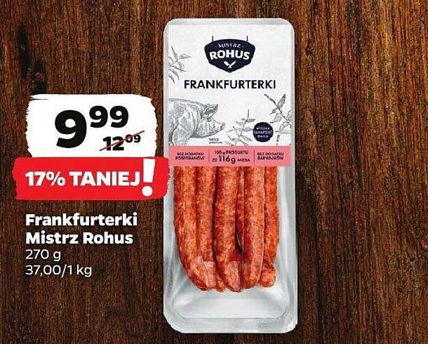 Frankfurterki Mistrz Rohus