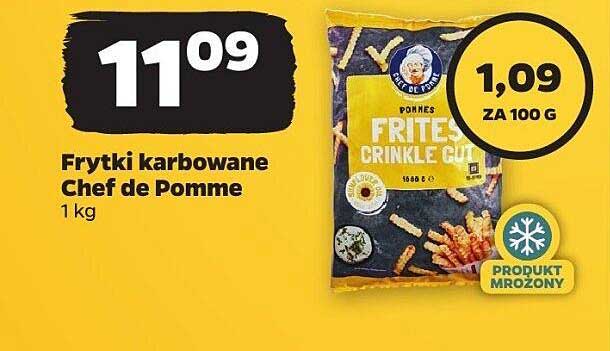 Frytki karbowane Chef de Pomme