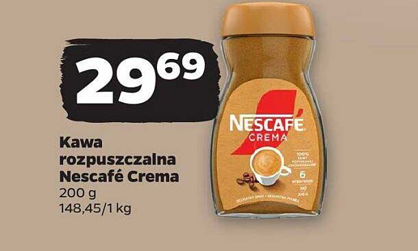 Kawa rozpuszczalna Nescafé Crema