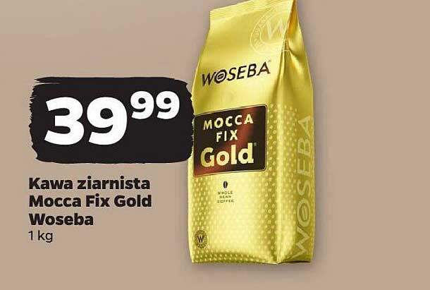 Kawa ziarnista Mocca Fix Gold Woseba