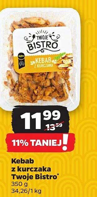 Kebab z kurczaka Twoje Bistro*